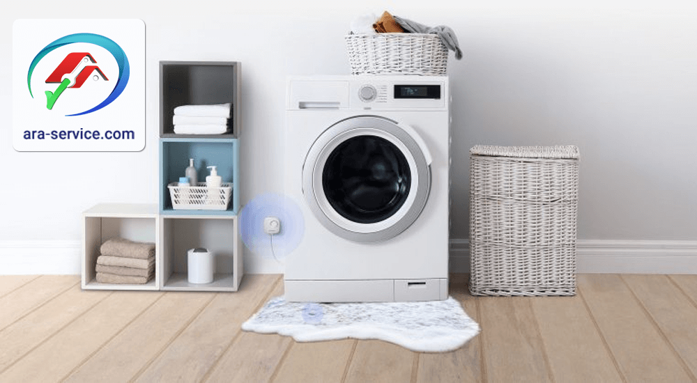 چکه کردن آب از ماشین لباسشویی